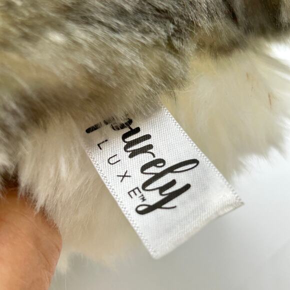 Aurora Fat Cats - 9.5" Dumpling Tabby Cat 02476 Plush Stuffed Animal Toy - Picture 2 of 8